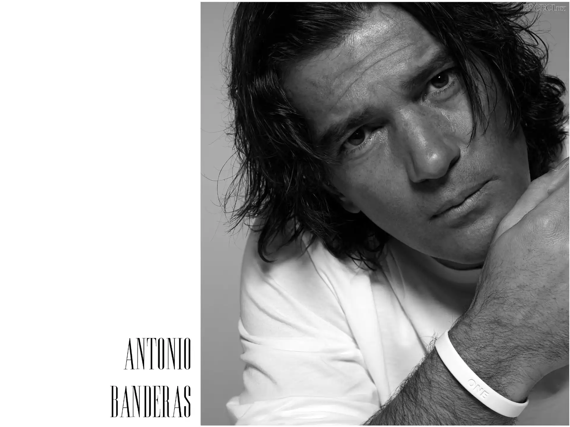 strój, Antonio Banderas, biały